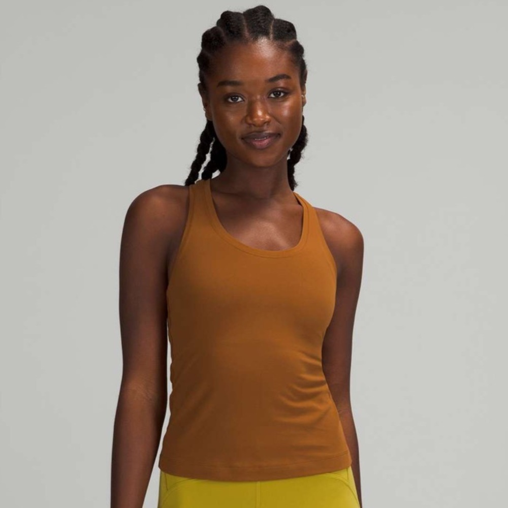 lululemon athletica Brown Tank Top